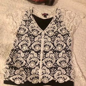 Lace cardigan jacket